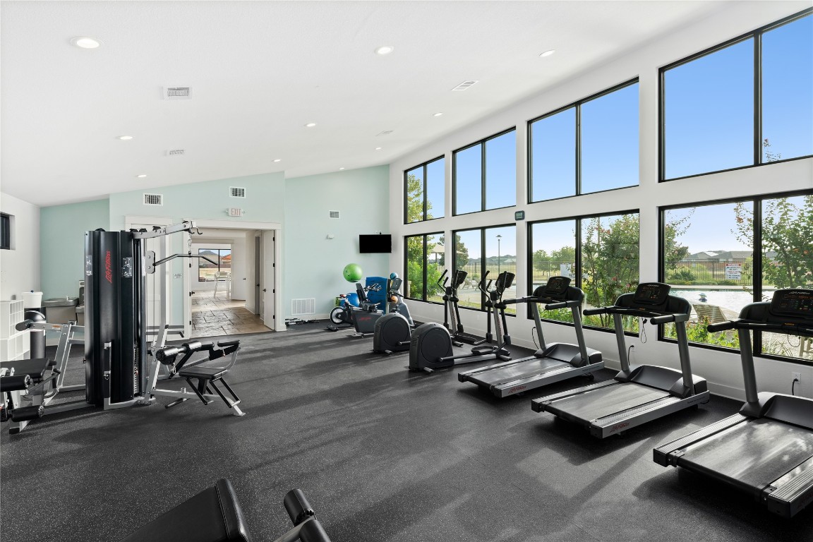 3600 Catlett Crk Road Georgetown, TX 78626 - Photo 23 of 28 a view of a room with gym equipment