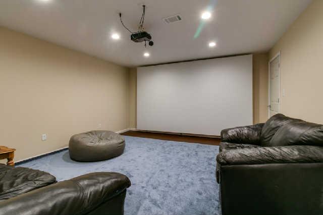 217 Red Top Road Indian Mound, TN 37079 - Photo 14 of 20 Located in the basement level of the home is a HUGE theater...Can you imagine watching Star Wars on your own personal screen? Awesome it would be!