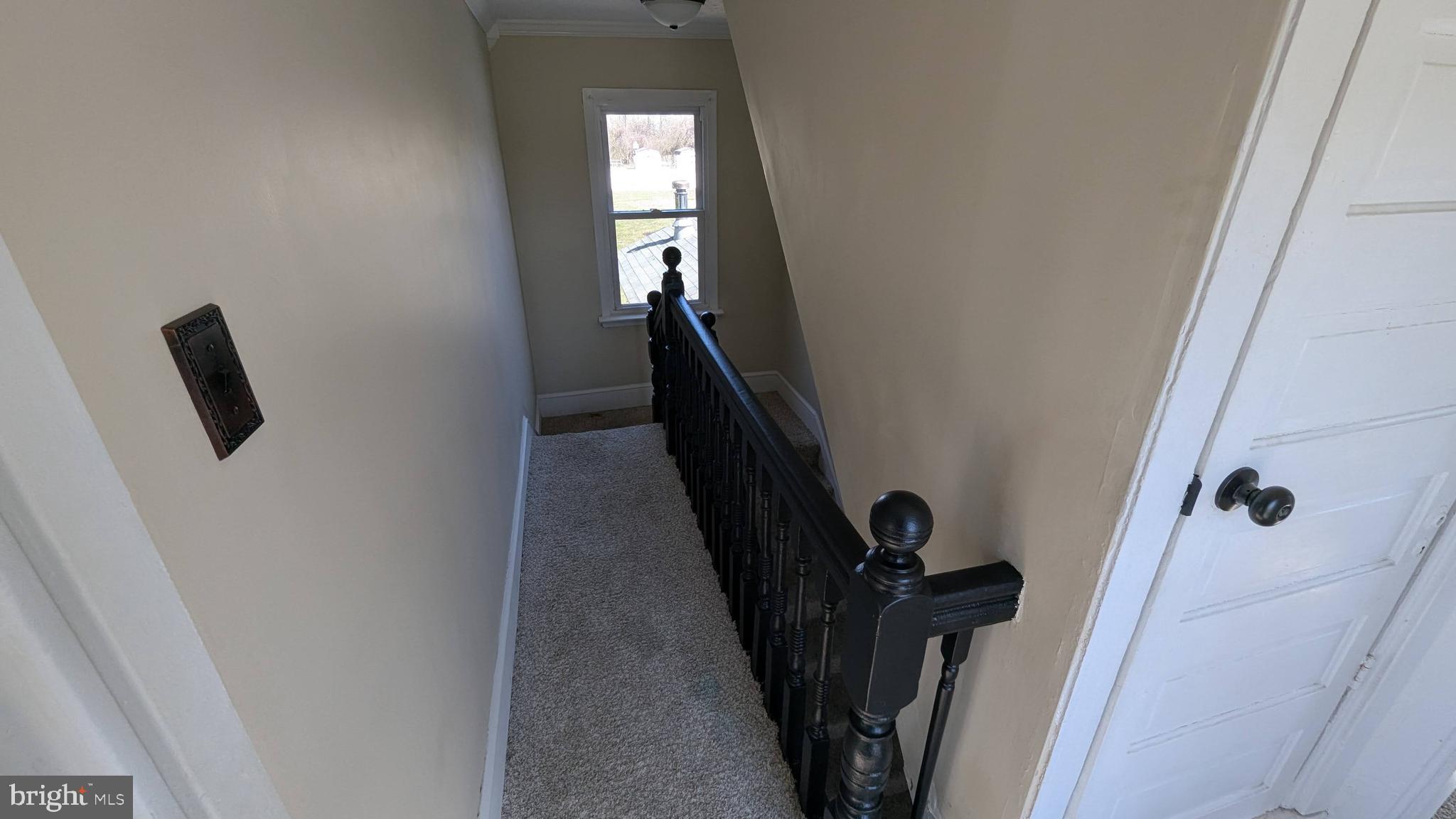 23232 Lola Wheatley Road Deal Island, MD 21821 - Photo 41 of 51 a view of a hallway to a window