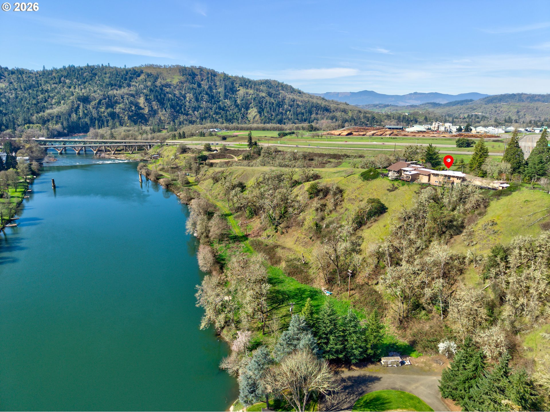 141 Umpqua College Road Roseburg, OR 97470 - Photo 3 of 45 a view of lake and mountain