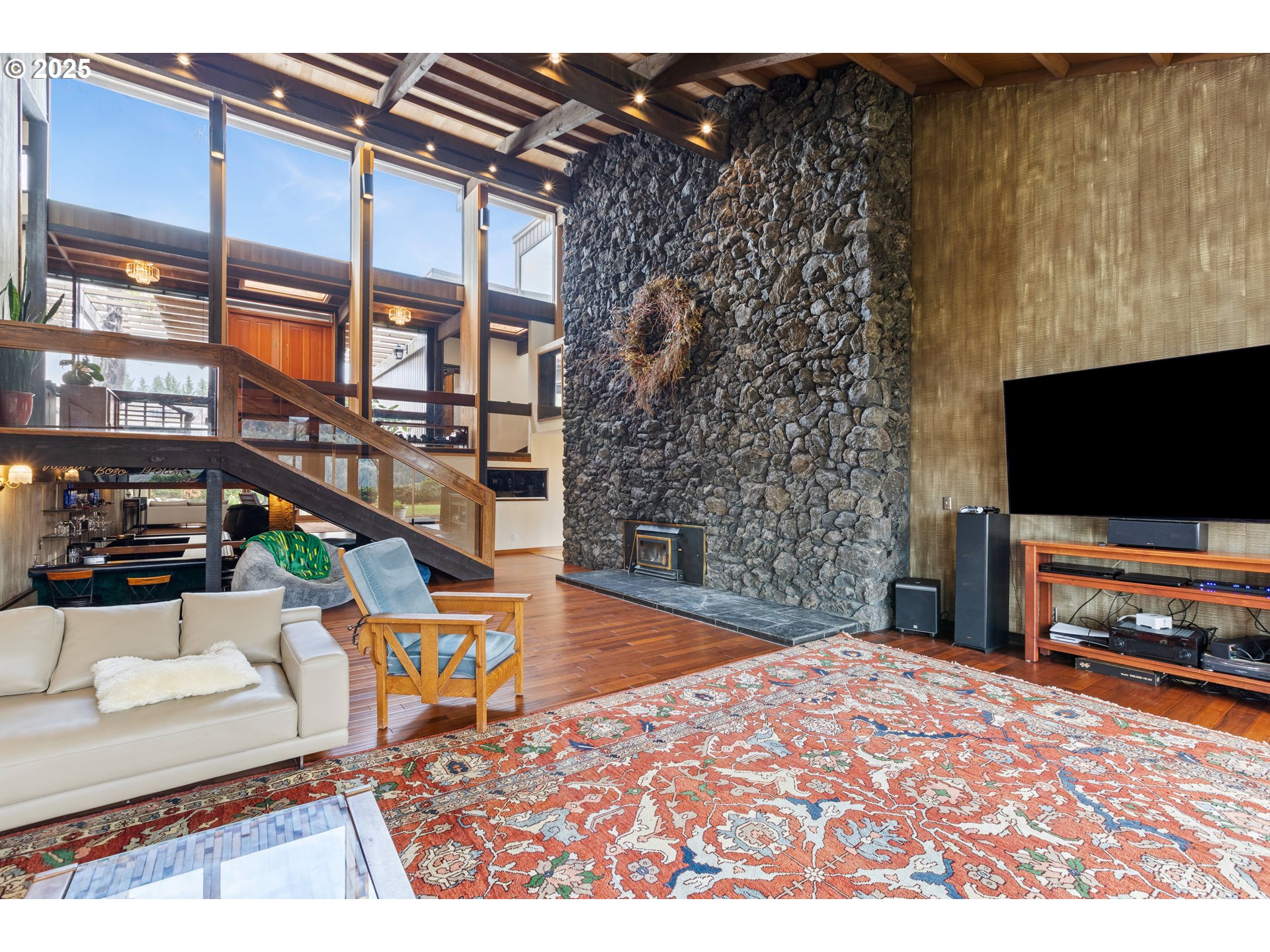 141 Umpqua College Road Roseburg, OR 97470 - Photo 8 of 45 a living room with a flat screen tv and a couch