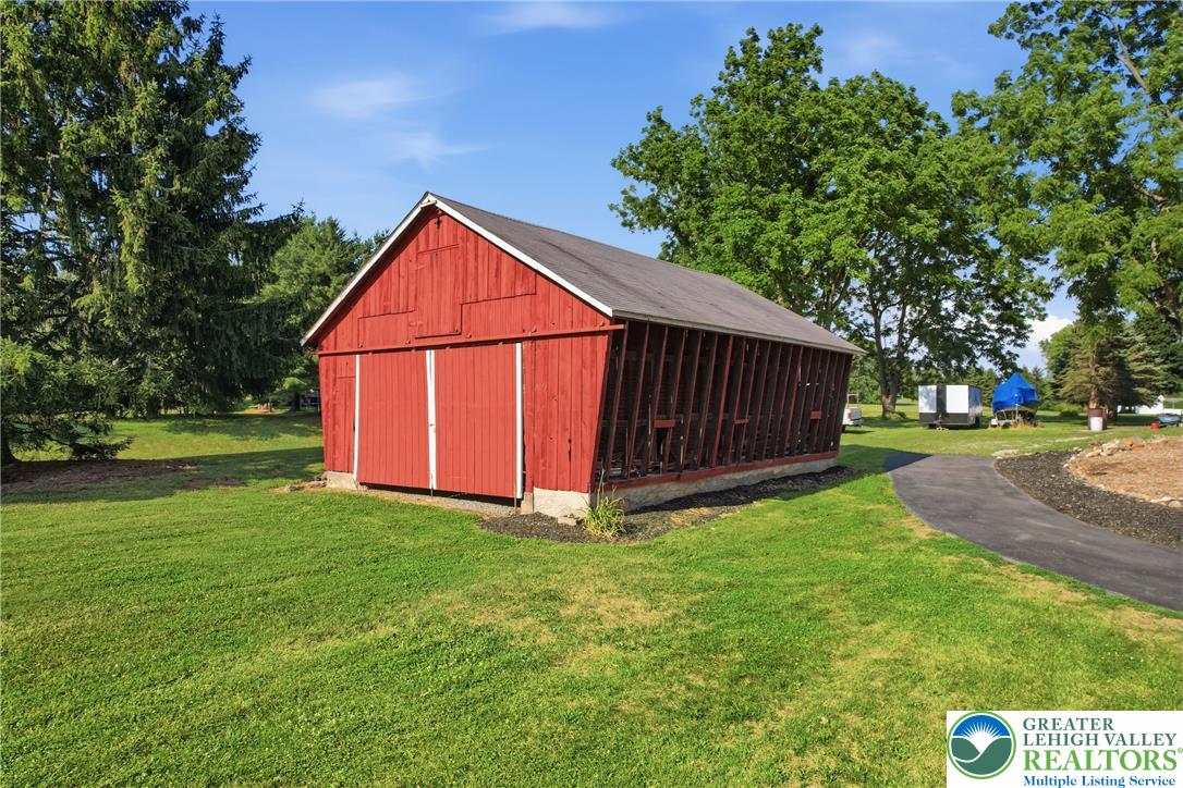 4682 Steuben Road Bethlehem, PA 18020 - Photo 47 of 79 A classic red barn, ready for your farm equipment or storage needs.