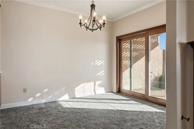a view of a livingroom with a window
