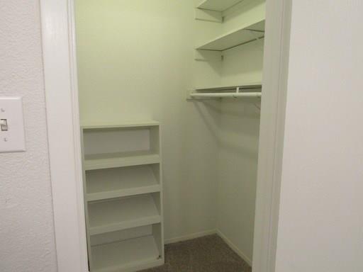 5981 Arapaho Road, Unit 1002 Dallas, TX 75248 - Photo 6 of 16 a view of walk in closet with empty racks