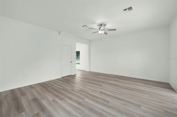 wooden floor in an empty room