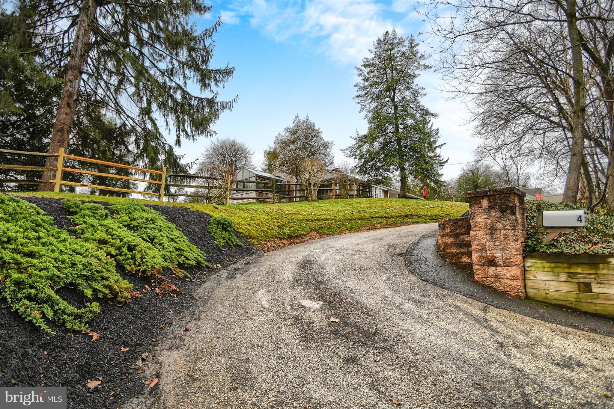 4 Bullens Lane Wallingford, PA 19086 - Photo 90 of 90 Driveway Entry
