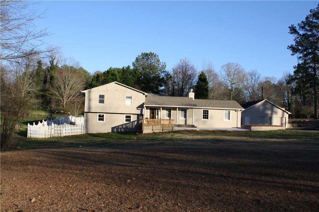 1321 Toonigh Road Canton, GA 30115 - Photo 1 of 1 Honey Stop the Car! Huge level lot, great for large families to run, romp and play!