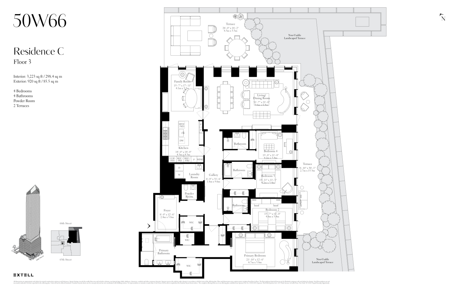 50 West 66th Street, Unit 3C Manhattan, NY 10023 - Photo 3 of 3 unknown