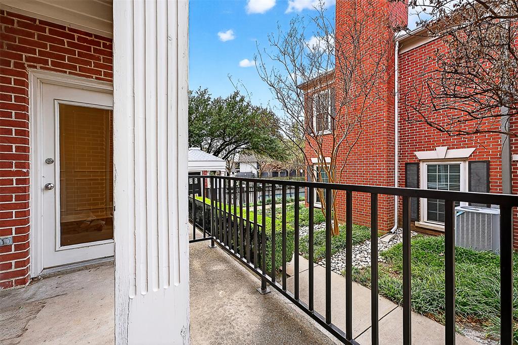 5407 Bryan Street, Unit B104 Dallas, TX 75206 - Photo 20 of 38 a view of a brick building from a window