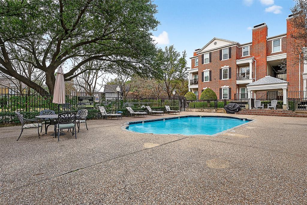 5407 Bryan Street, Unit B104 Dallas, TX 75206 - Photo 22 of 38 a view of pool with outdoor seating