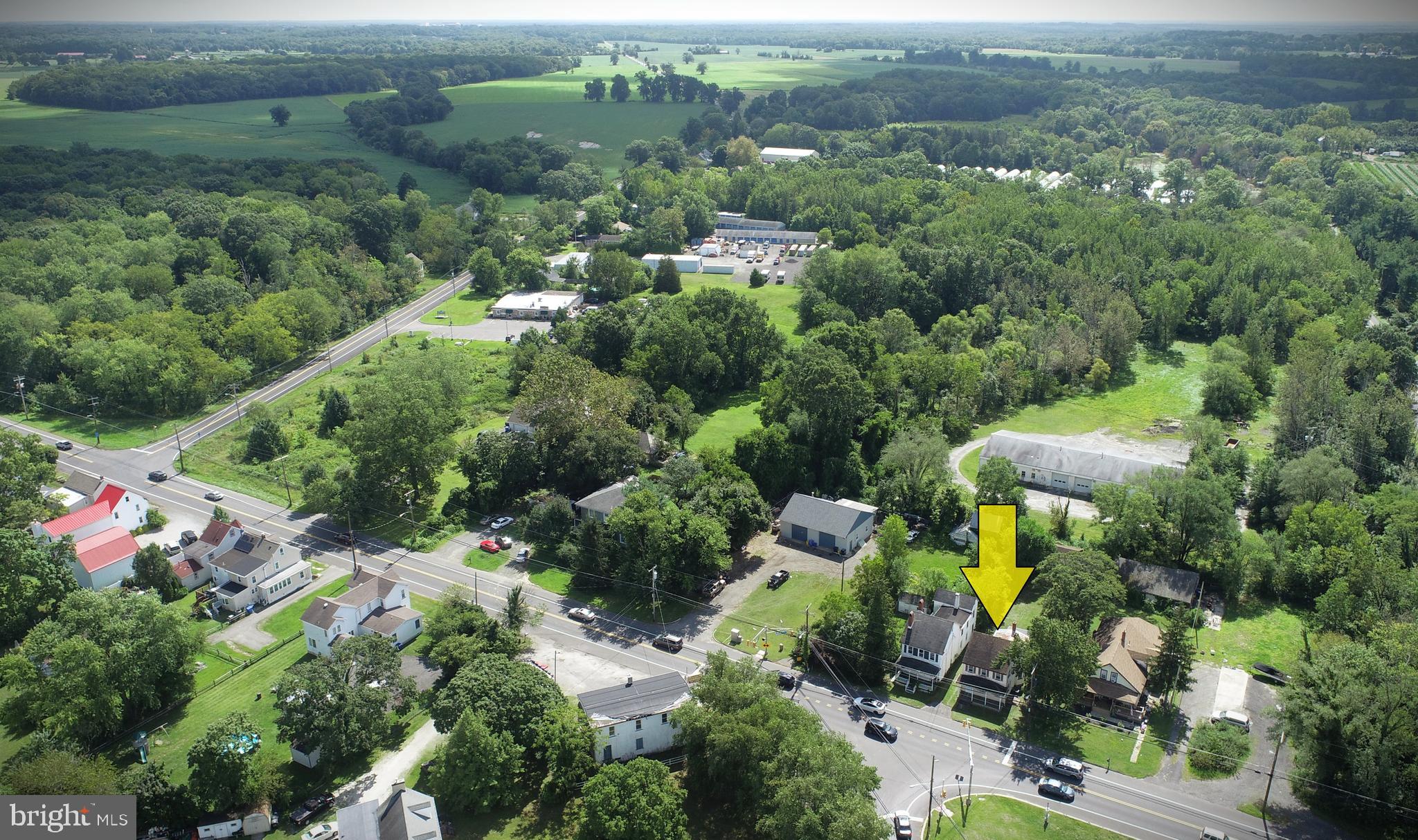 2472 Monmouth Road Jobstown, NJ 08041 - Photo 8 of 27 an aerial view of a residential houses with outdoor space and trees