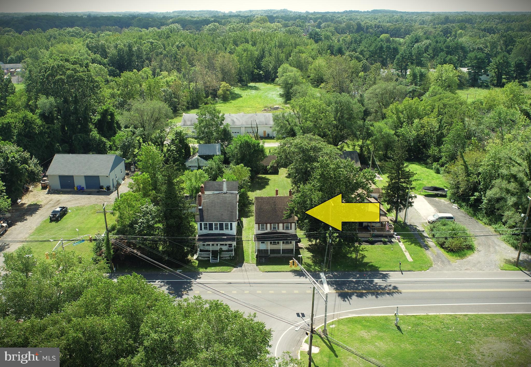 2472 Monmouth Road Jobstown, NJ 08041 - Photo 9 of 27 an aerial view of a house