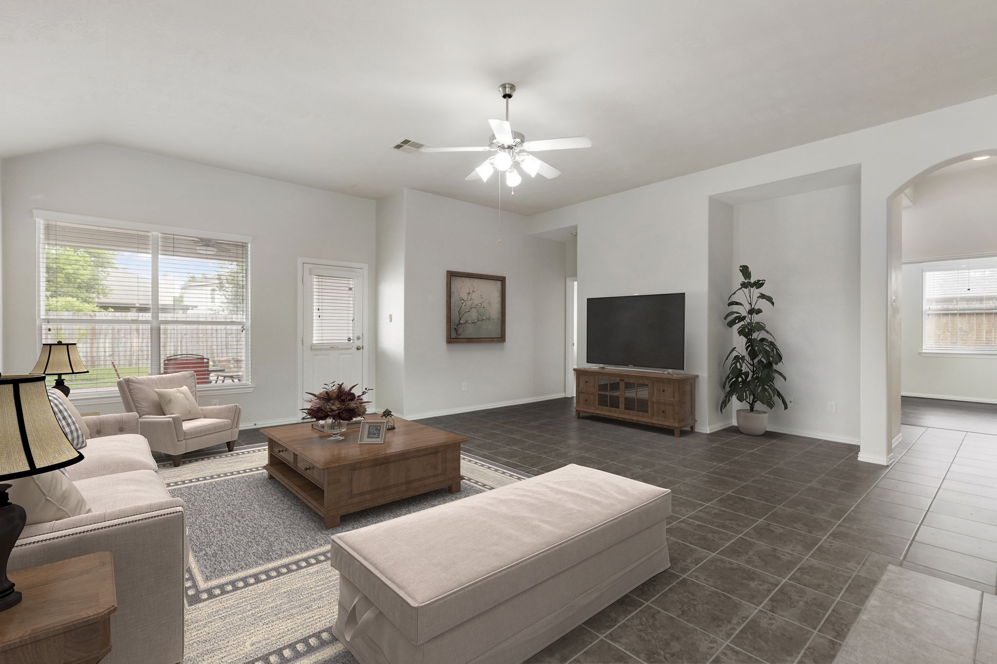 3111 Clover Trace Drive Spring, TX 77386 - Photo 11 of 50 Virtually staged to show living area with furniture.