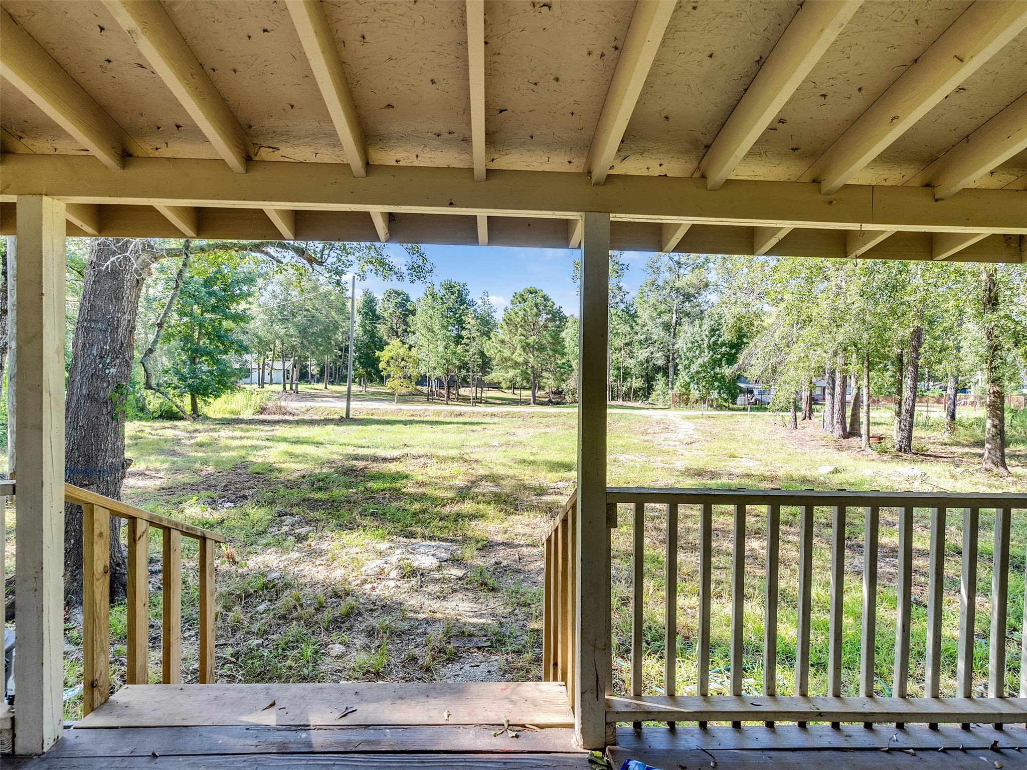 81 Hicks Cleveland, TX 77328 - Photo 4 of 24 a view of an outdoor space with a large window