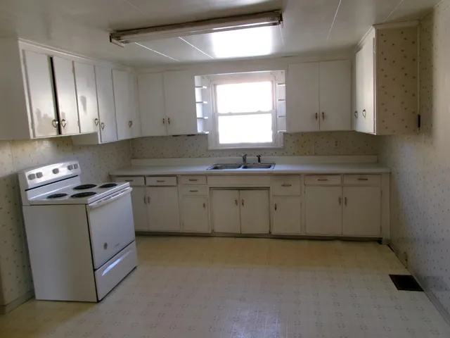 a view of wooden floor