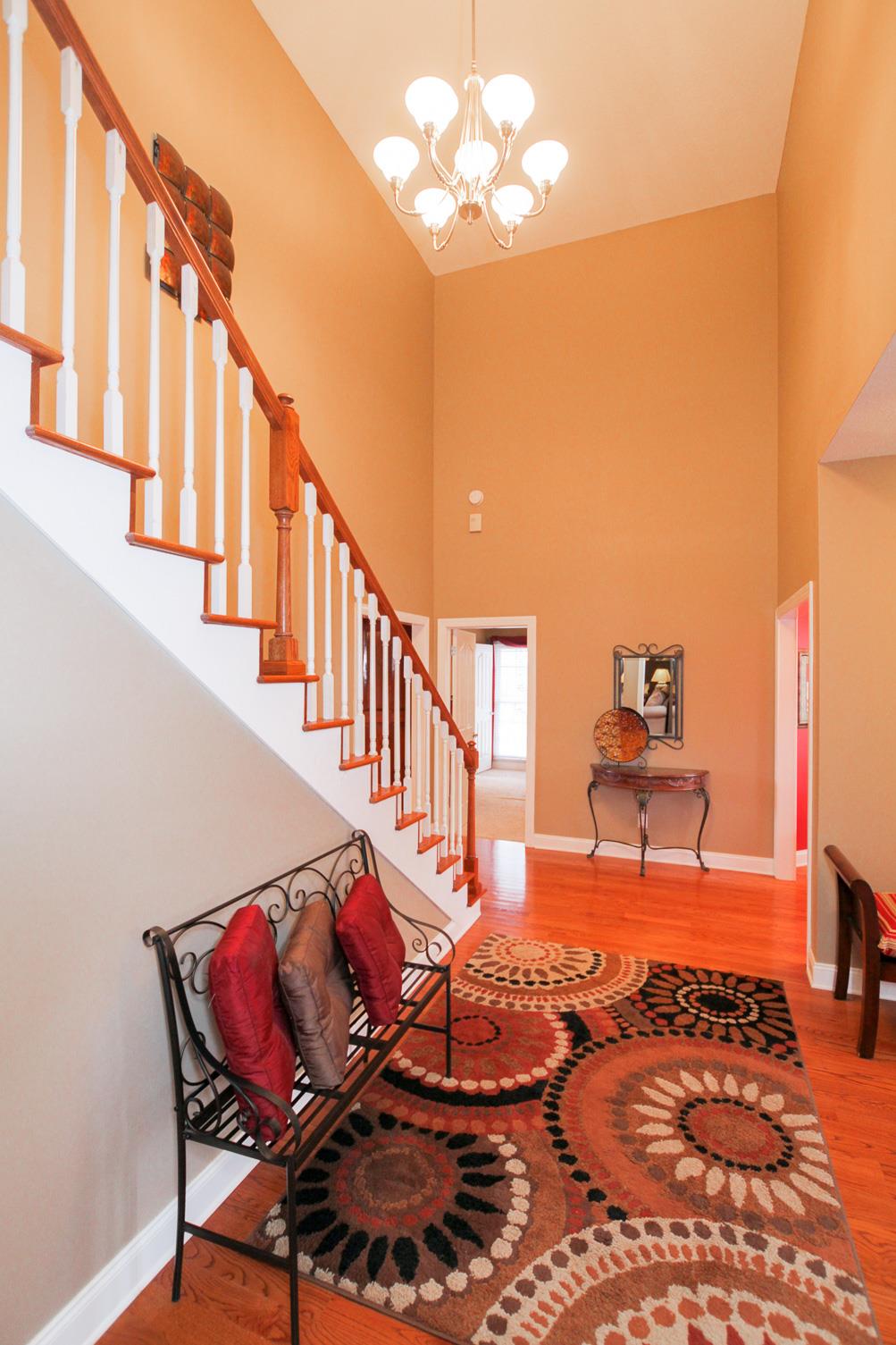 3463 Ott Wilson Road Springfield, TN 37172 - Photo 3 of 30 a view of a livingroom with furniture a dinning room and stairs