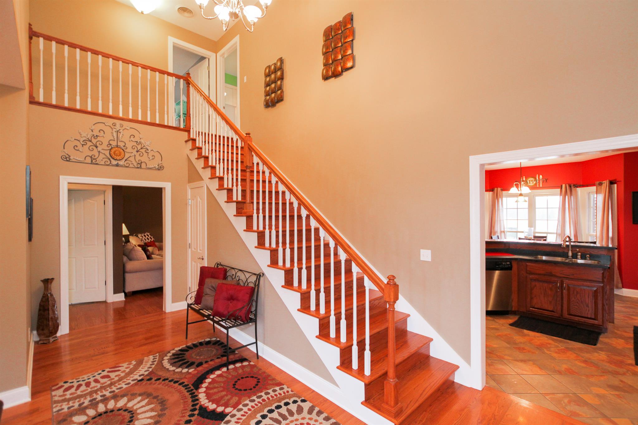 3463 Ott Wilson Road Springfield, TN 37172 - Photo 4 of 30 a view of entryway and hall with wooden floor