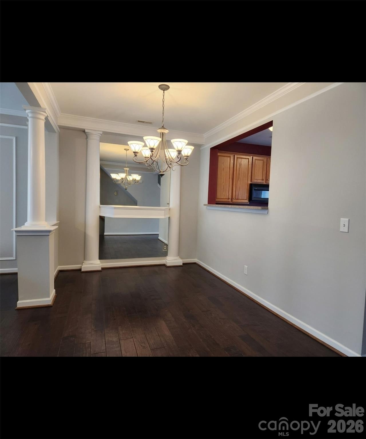 104 Rock Ridge Lane Mount Holly, NC 28120 - Photo 12 of 44 a view of empty room with wooden floor