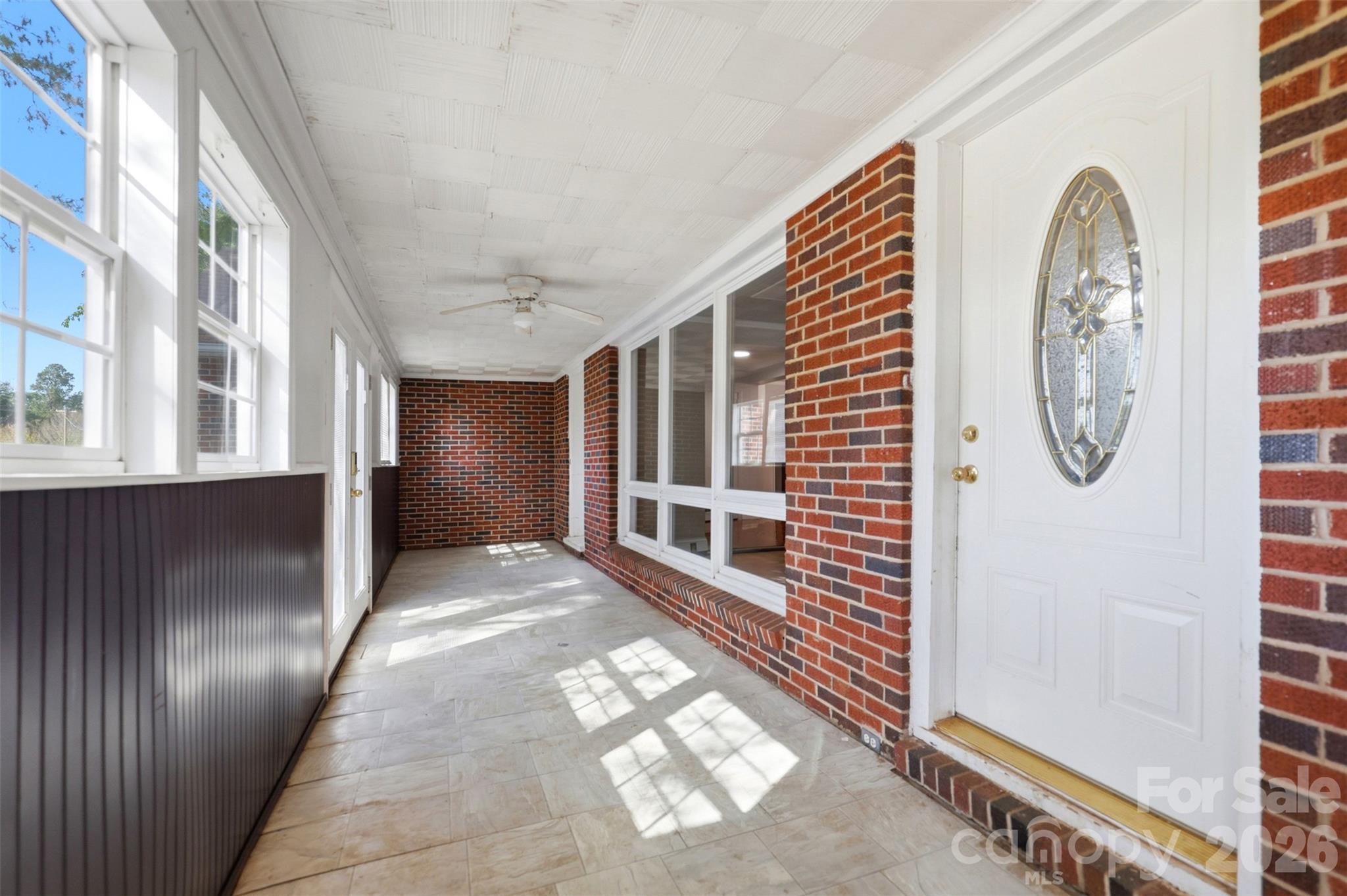 2670 North Olivers Road Newton, NC 28658 - Photo 20 of 27 a view of a hallway with entryway and windows
