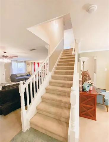 a view of entryway and hall