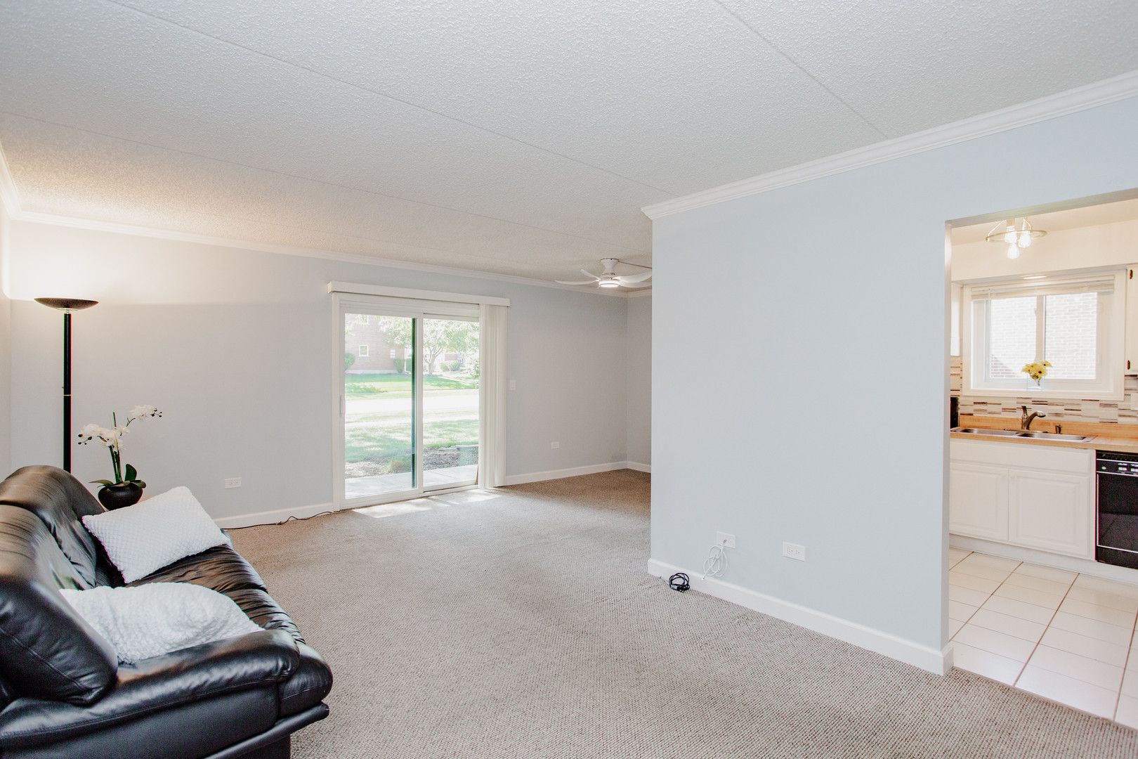 1215 Chalet Road, Unit 101 Naperville, IL 60563 - Photo 8 of 36 a living room with furniture and wooden floor