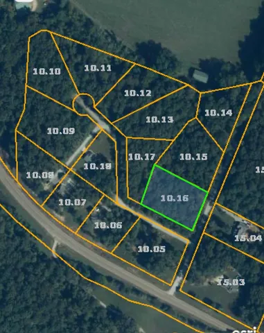 a blue sign that is on the side of a road