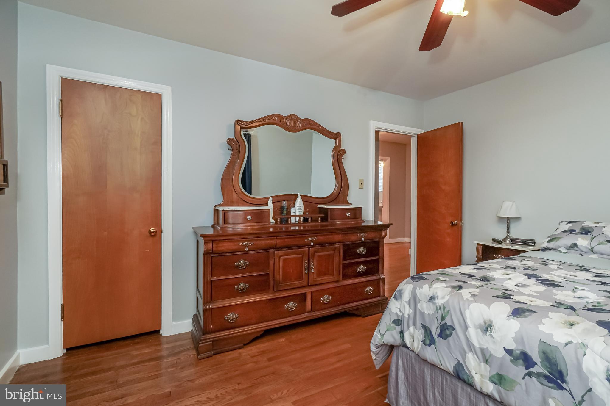 2604 Duncan Road Wilmington, DE 19808 - Photo 21 of 34 Bedroom 1 with Original Hardwood Floors