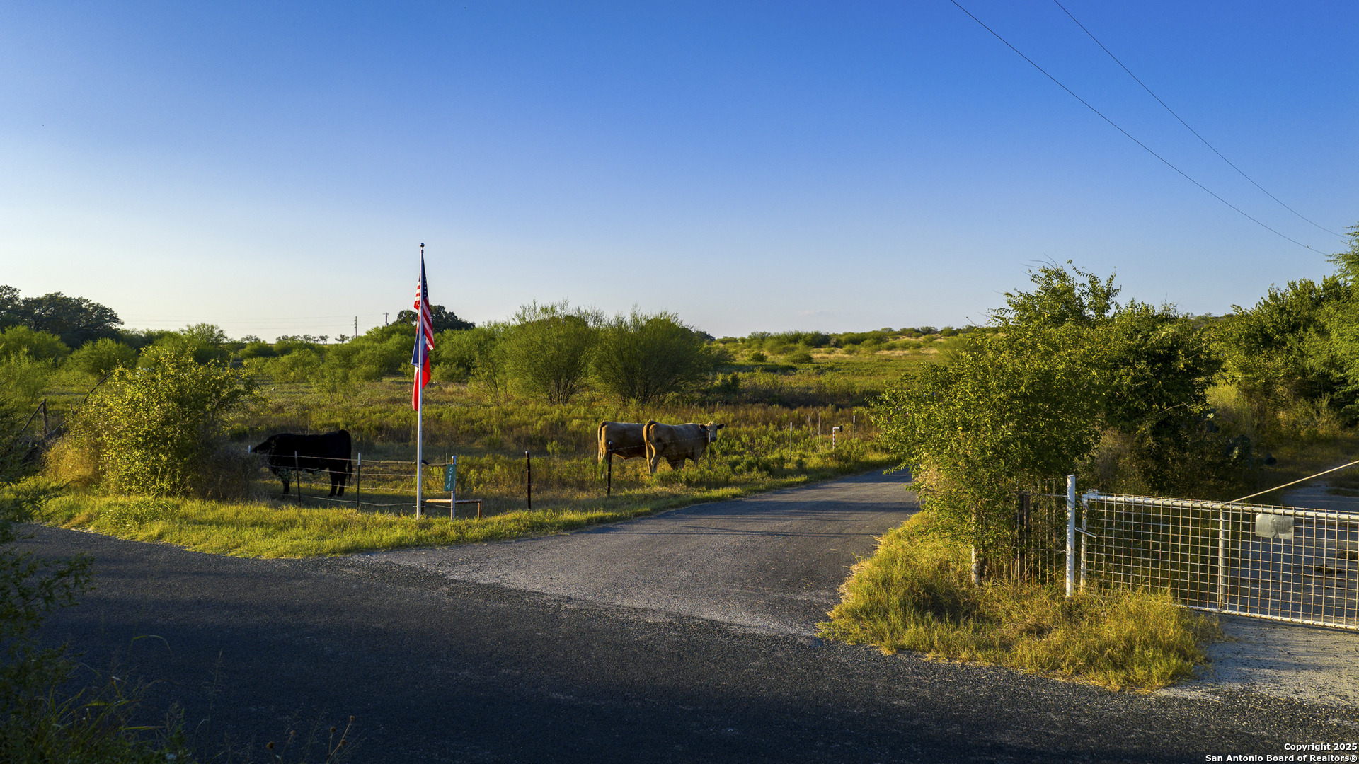 514 County Road 669 Devine, TX 78016 - Photo 21 of 45 a view of a lake with a table and chairs