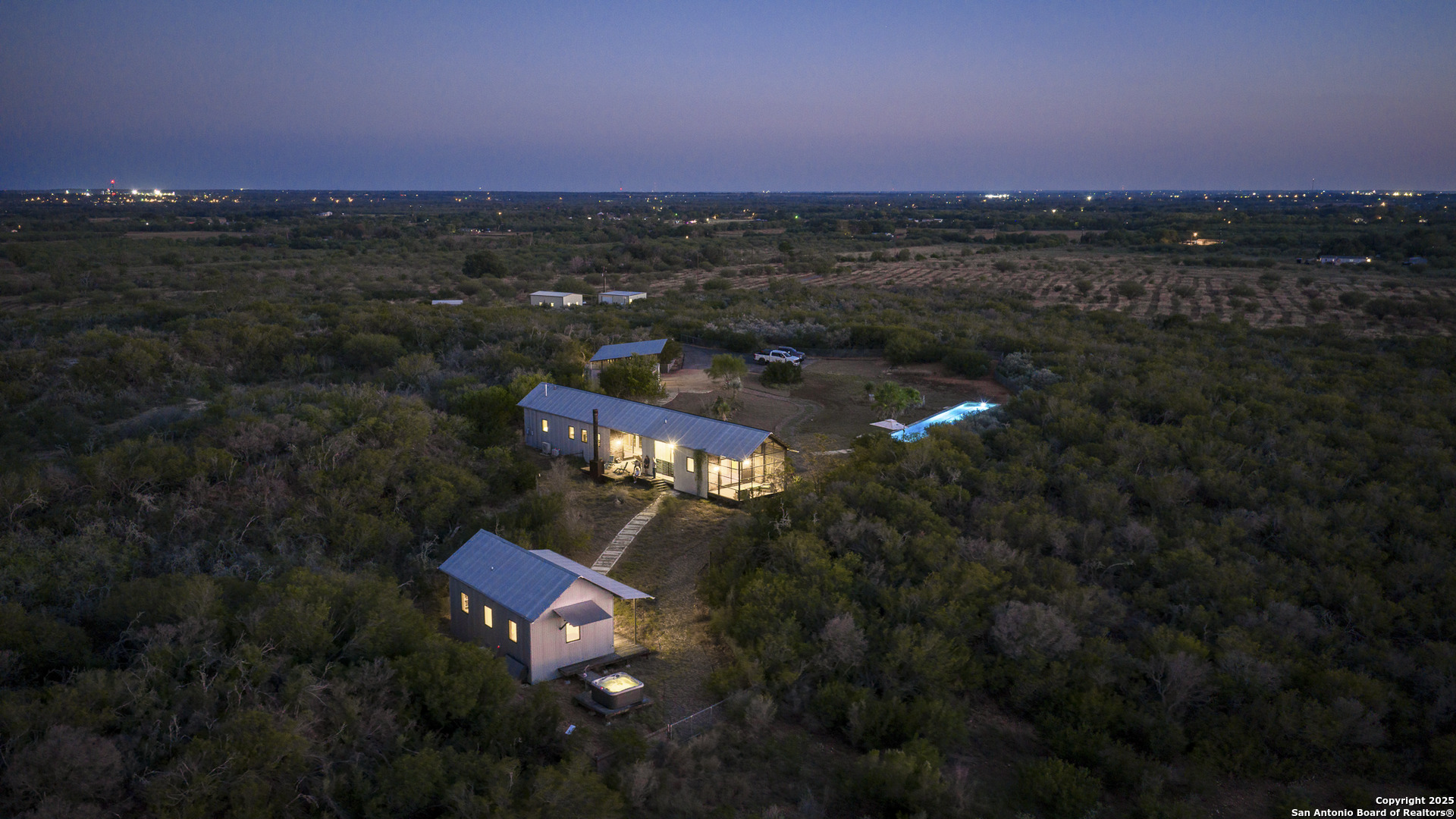 514 County Road 669 Devine, TX 78016 - Photo 7 of 45 a view of city and green space