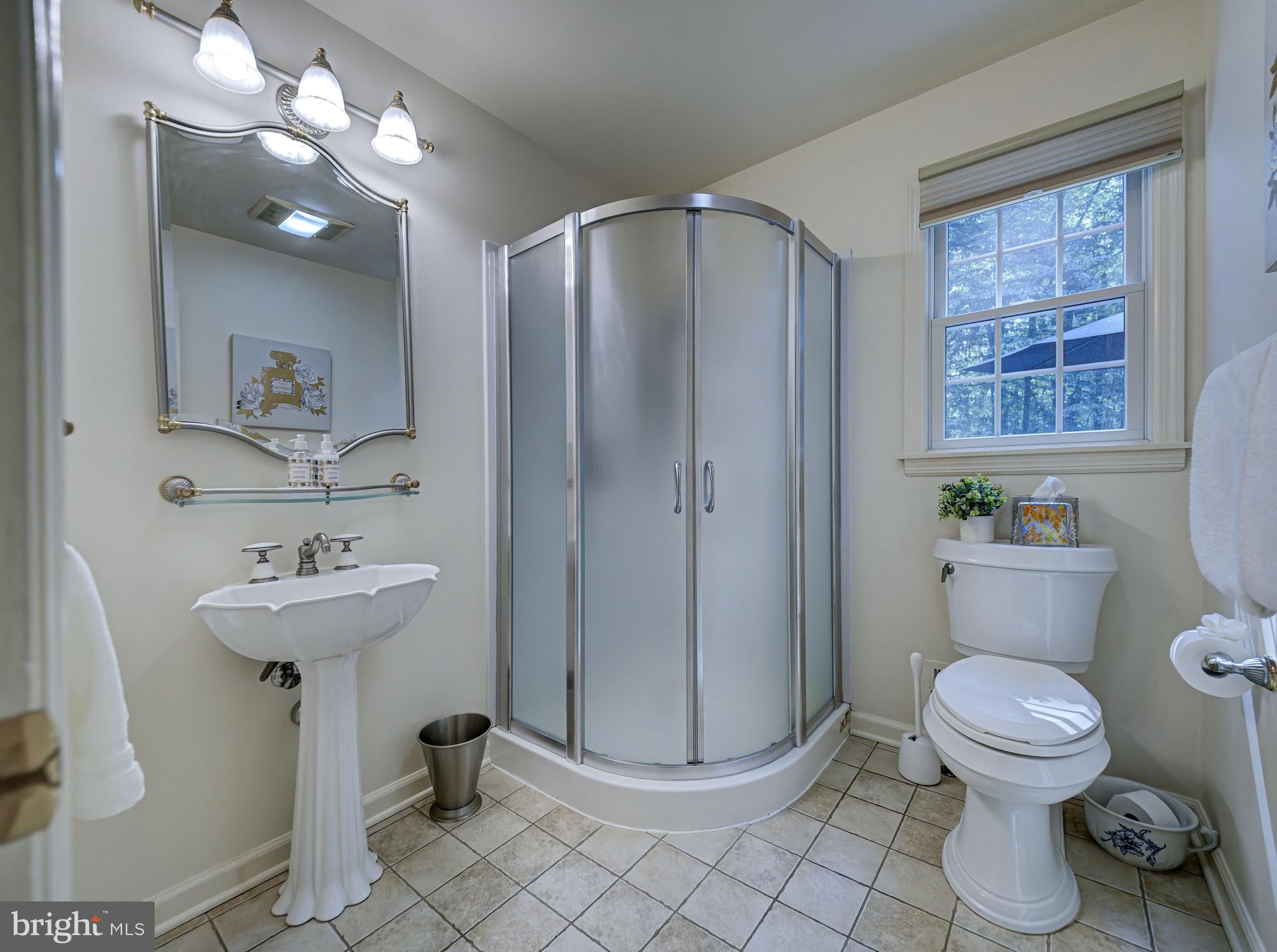 1 Craig Road Annandale, NJ 08801 - Photo 23 of 61 a bathroom with a sink toilet and a mirror