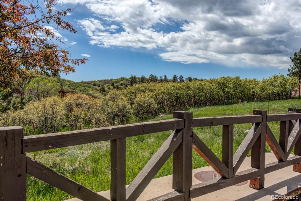 3455 Black Canyon Road Colorado Springs, CO 80904 - Photo 14 of 21 a view of mountain view from a balcony