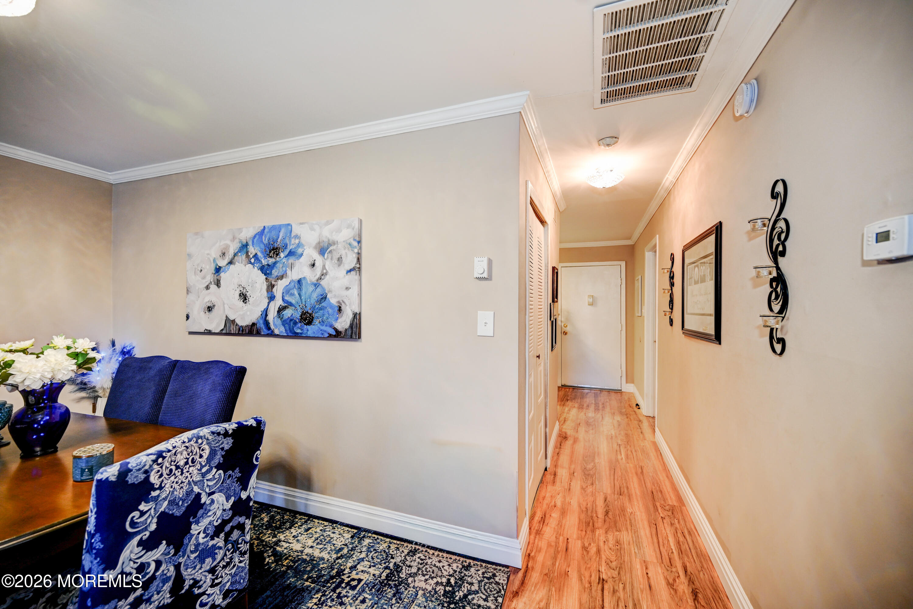 88 Arrowood Road, Unit B Manalapan, NJ 07726 - Photo 10 of 29 10-Hallway to Dining Area