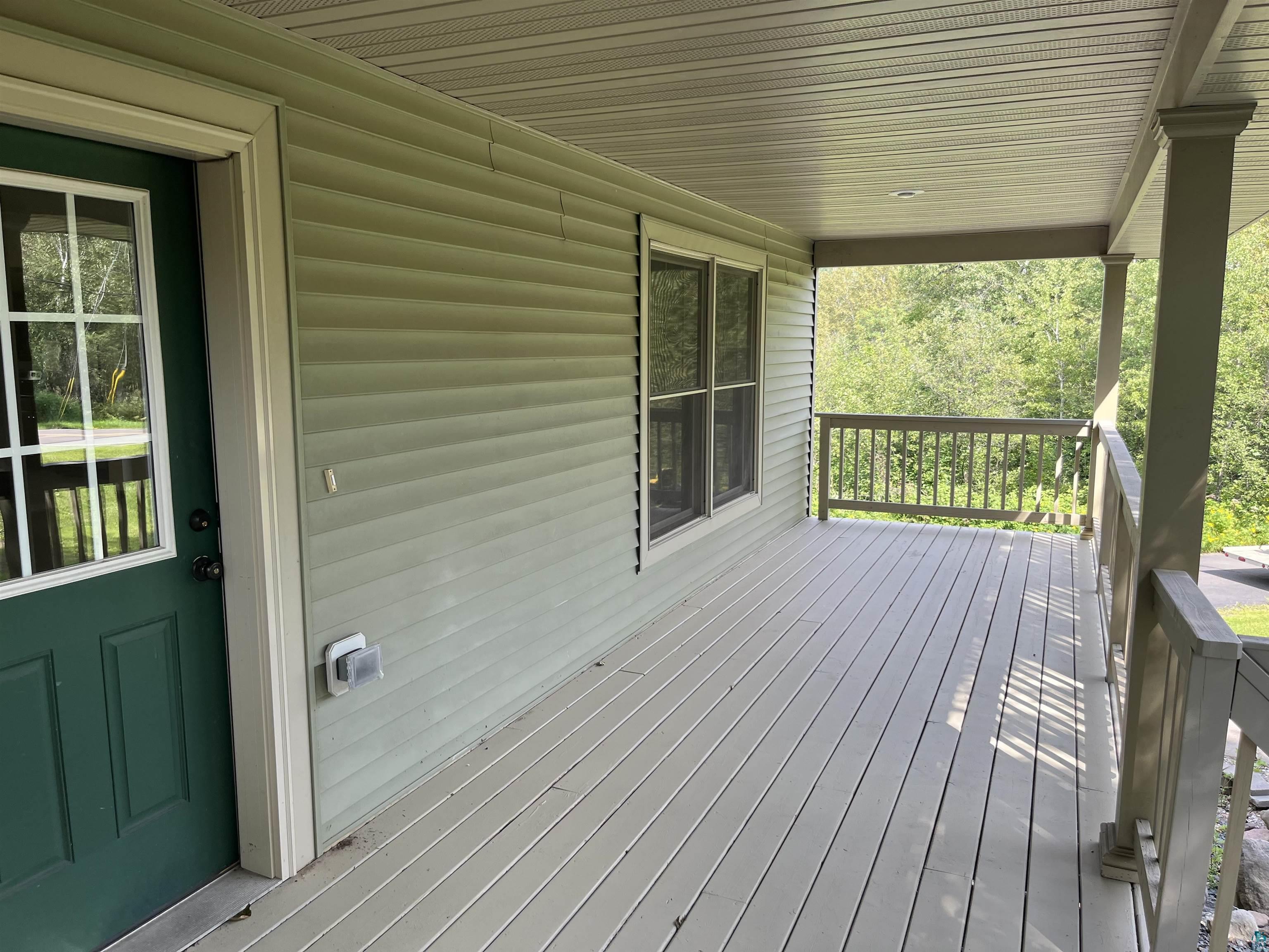 4891 Hermantown Road Hermantown, MN 55811 - Photo 8 of 48 View of wooden terrace