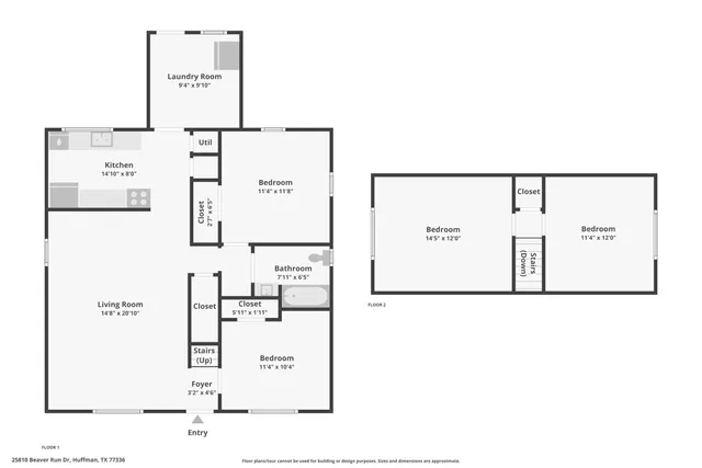 $171,500 | 25810 Beaver Run Drive, Huffman, TX 77336