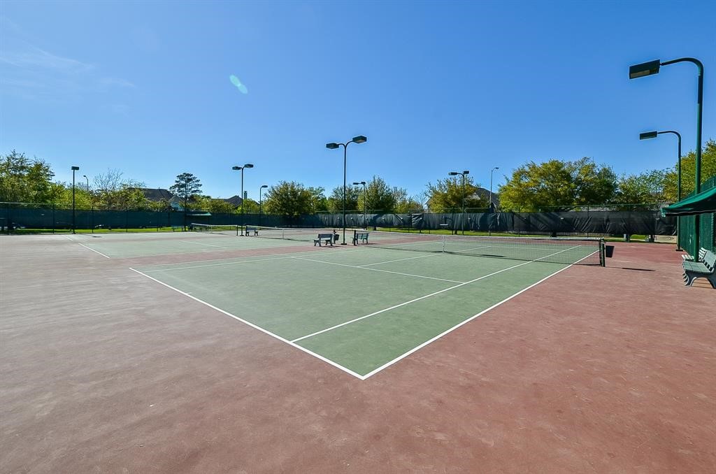 15434 Bay Tree Landing Cypress, TX 77429 - Photo 38 of 39 a view of a tennis court