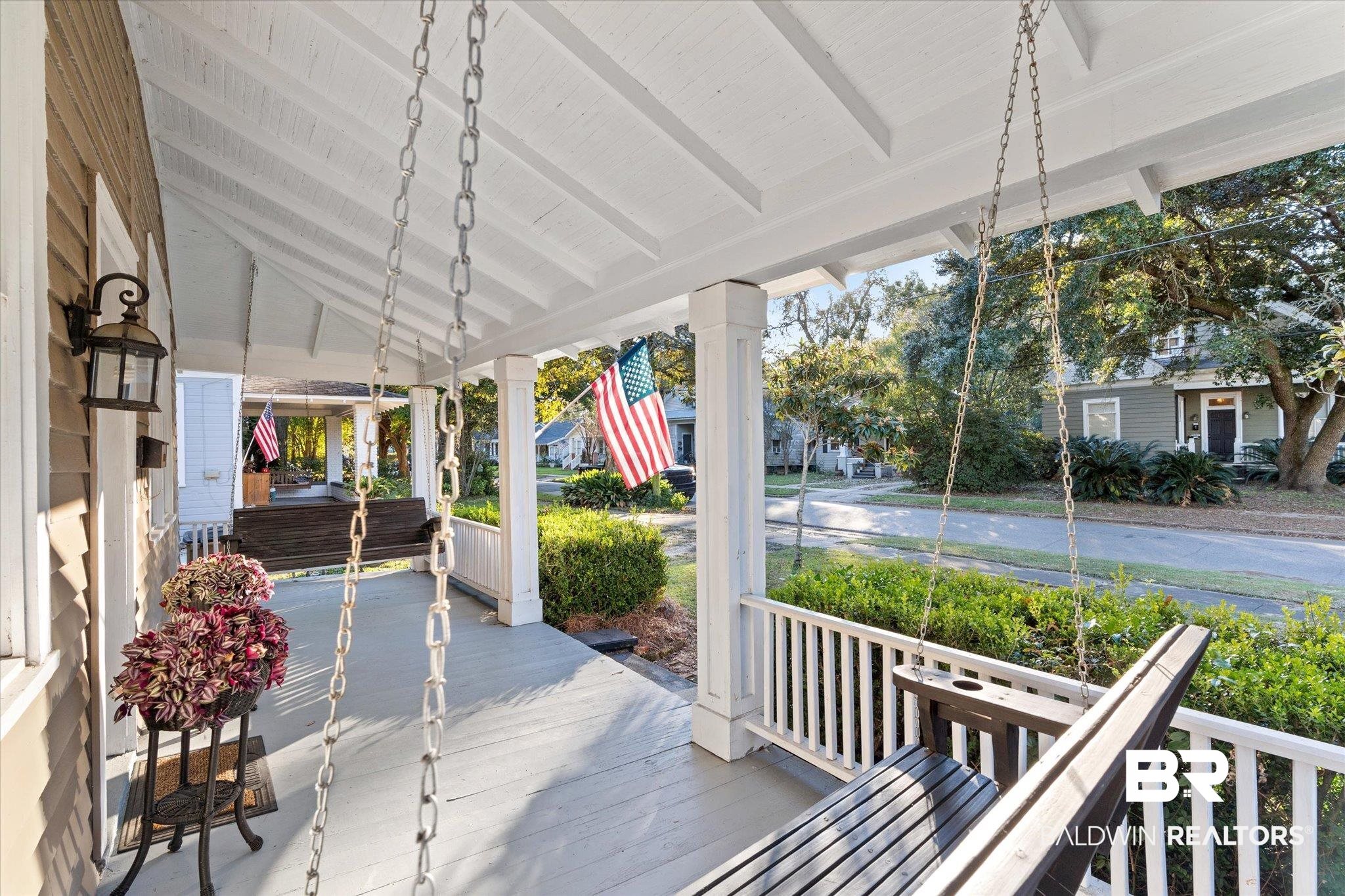7 Rickarby Place Mobile, AL 36606 - Photo 2 of 20 View of patio featuring covered porch