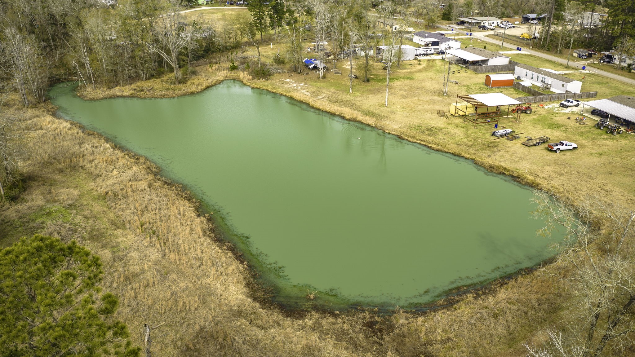 276 Hoot Owl Hollow Road Goodrich, TX 77335 - Photo 15 of 27 a view of a lake