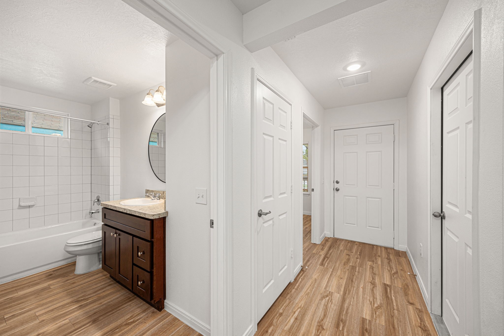 23507 Prairie Bird Drive Spring, TX 77373 - Photo 6 of 30 a view of a bathroom from the hallway