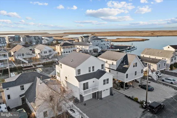 an aerial view of a