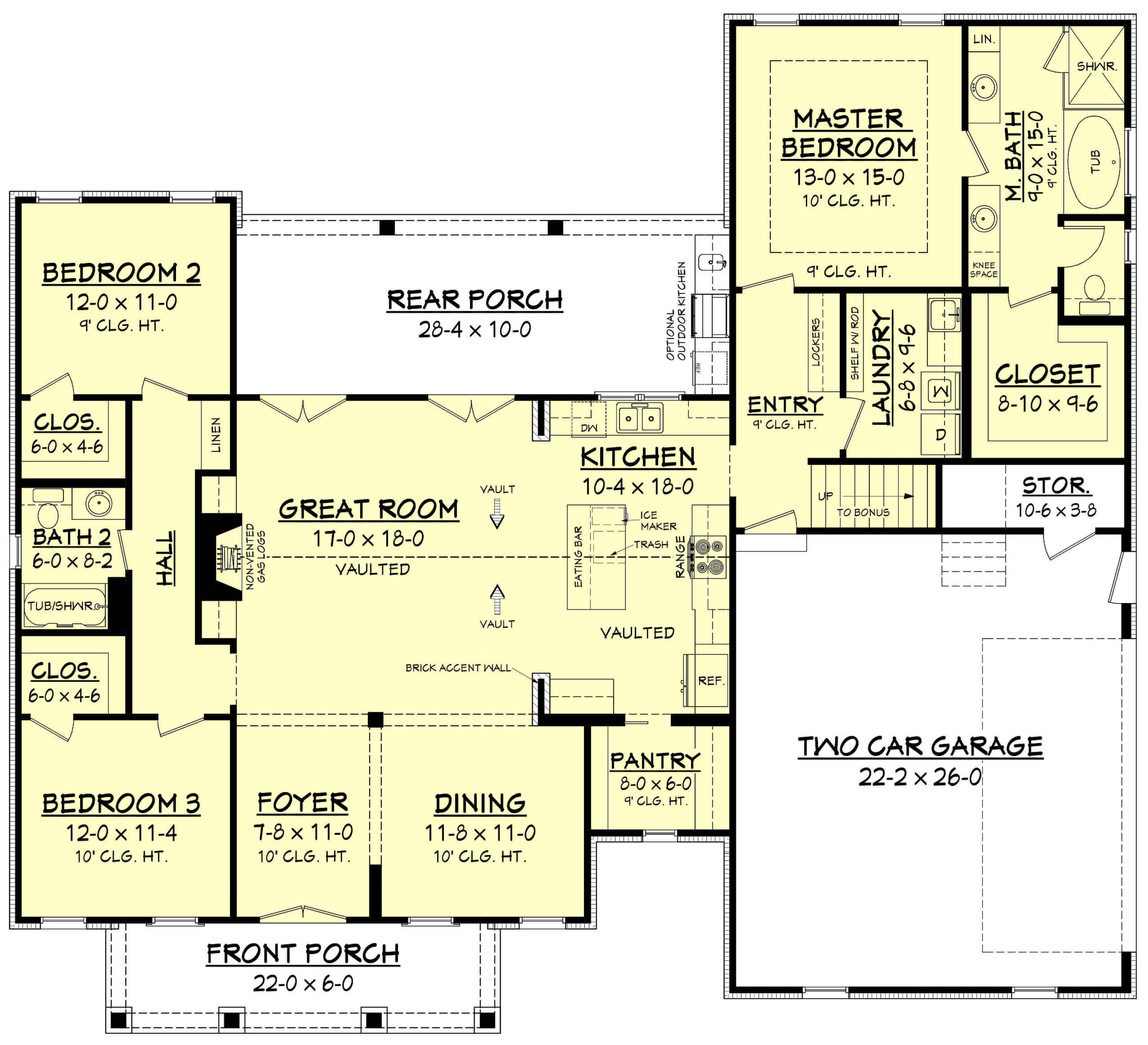 115 Hendorrich Trail Huger, SC 29450 - Photo 5 of 6 1988A - Floor Plan