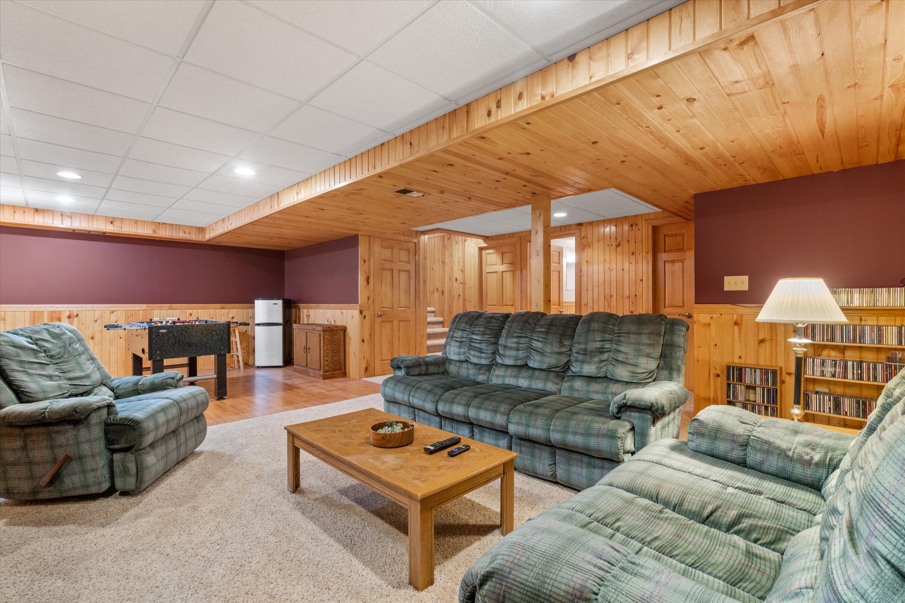 7720 Orchard Valley Road Farmington, WI 53090 - Photo 23 of 36 Lower Level Family Room
