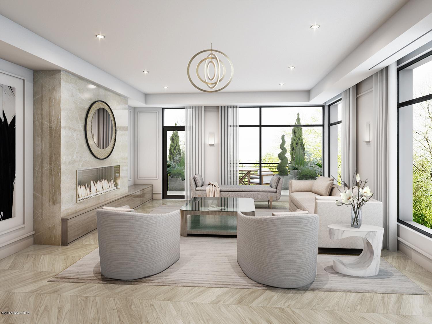 125 Field Point Road, Unit PH B6 Greenwich, CT 06830 - Photo 1 of 10 Gold Living Room