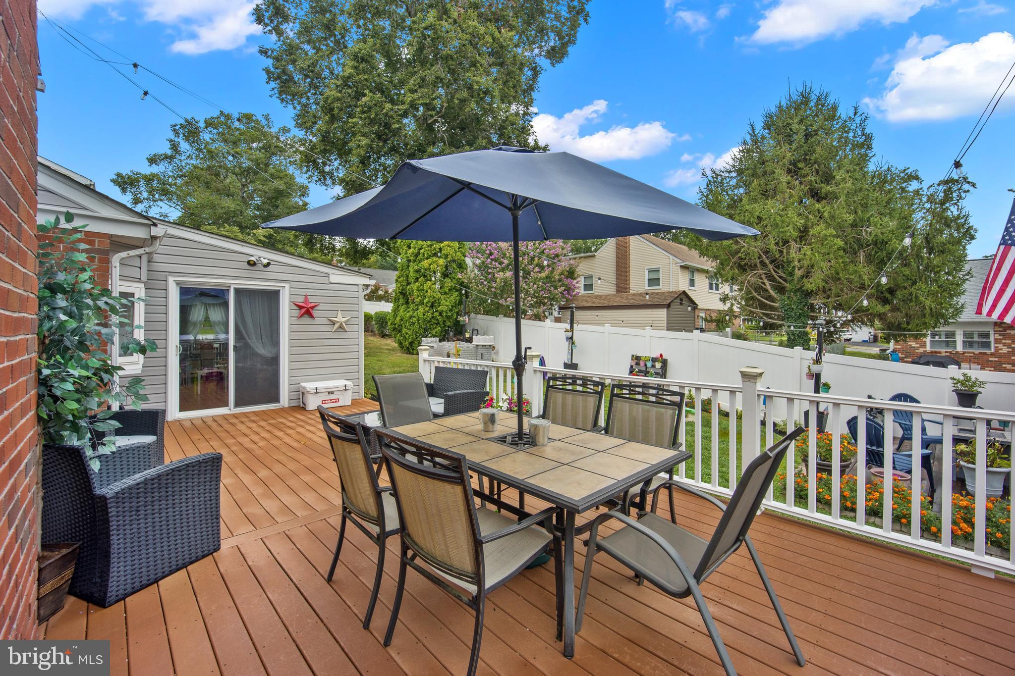 1017 Crozer Lane Springfield, PA 19064 - Photo 36 of 41 Access to deck from first floor family room