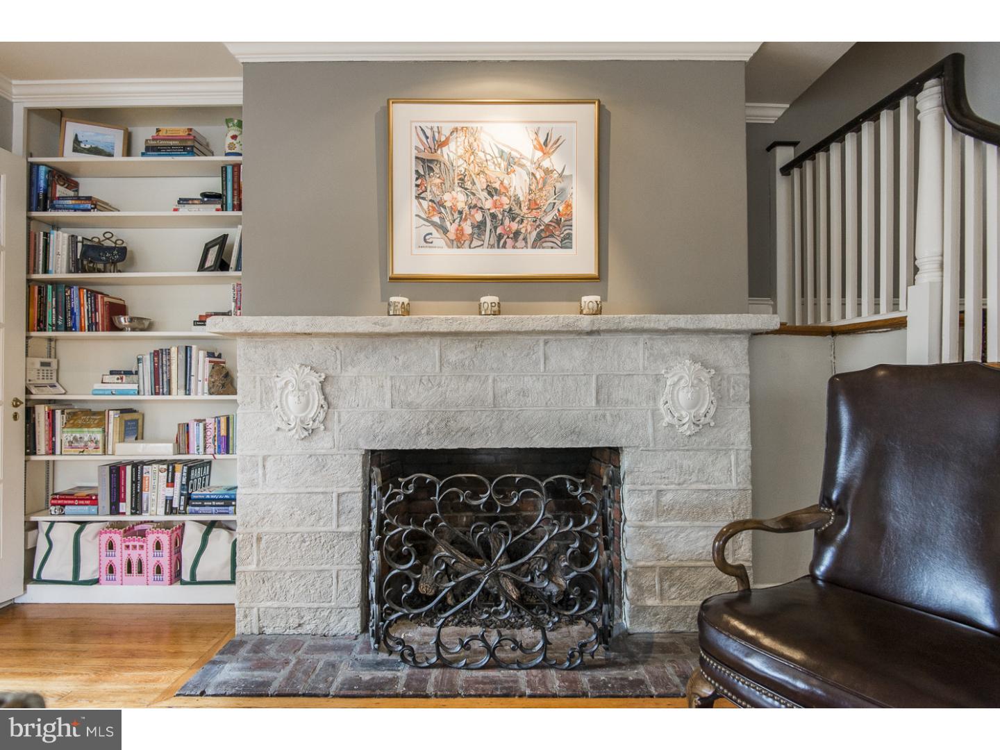 7813 Winston Road Philadelphia, PA 19118 - Photo 6 of 21 Fireplace