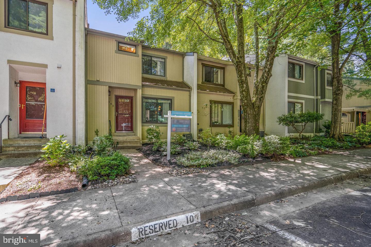 Charming townhome in a serene setting.