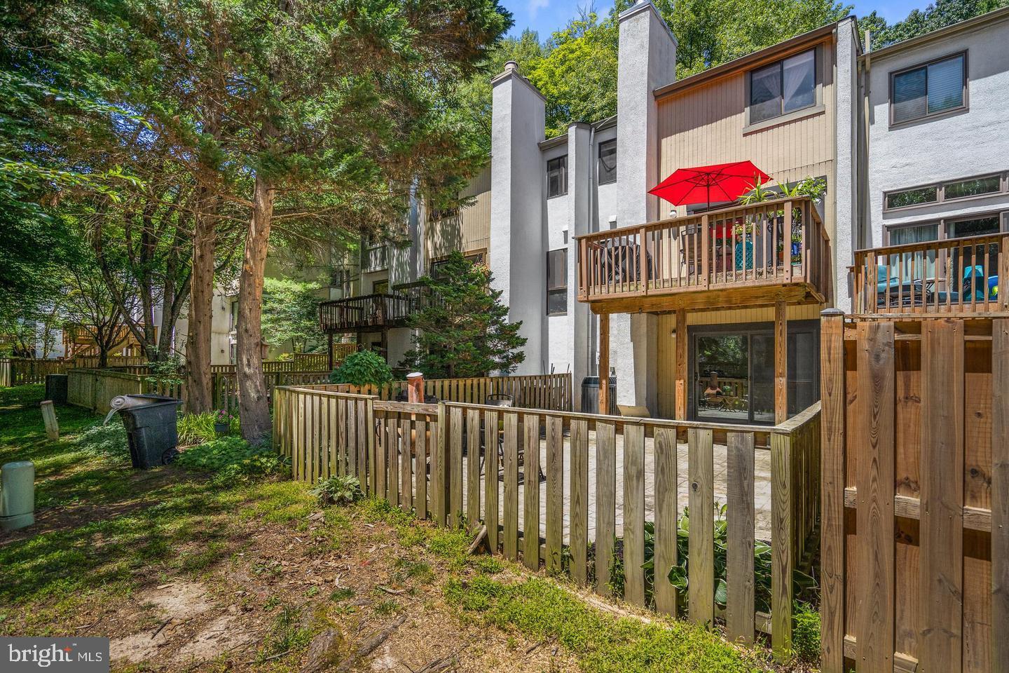 2343 Millennium Lane Reston, VA 20191 - Photo 33 of 34 Charming backyard retreat with greenery.