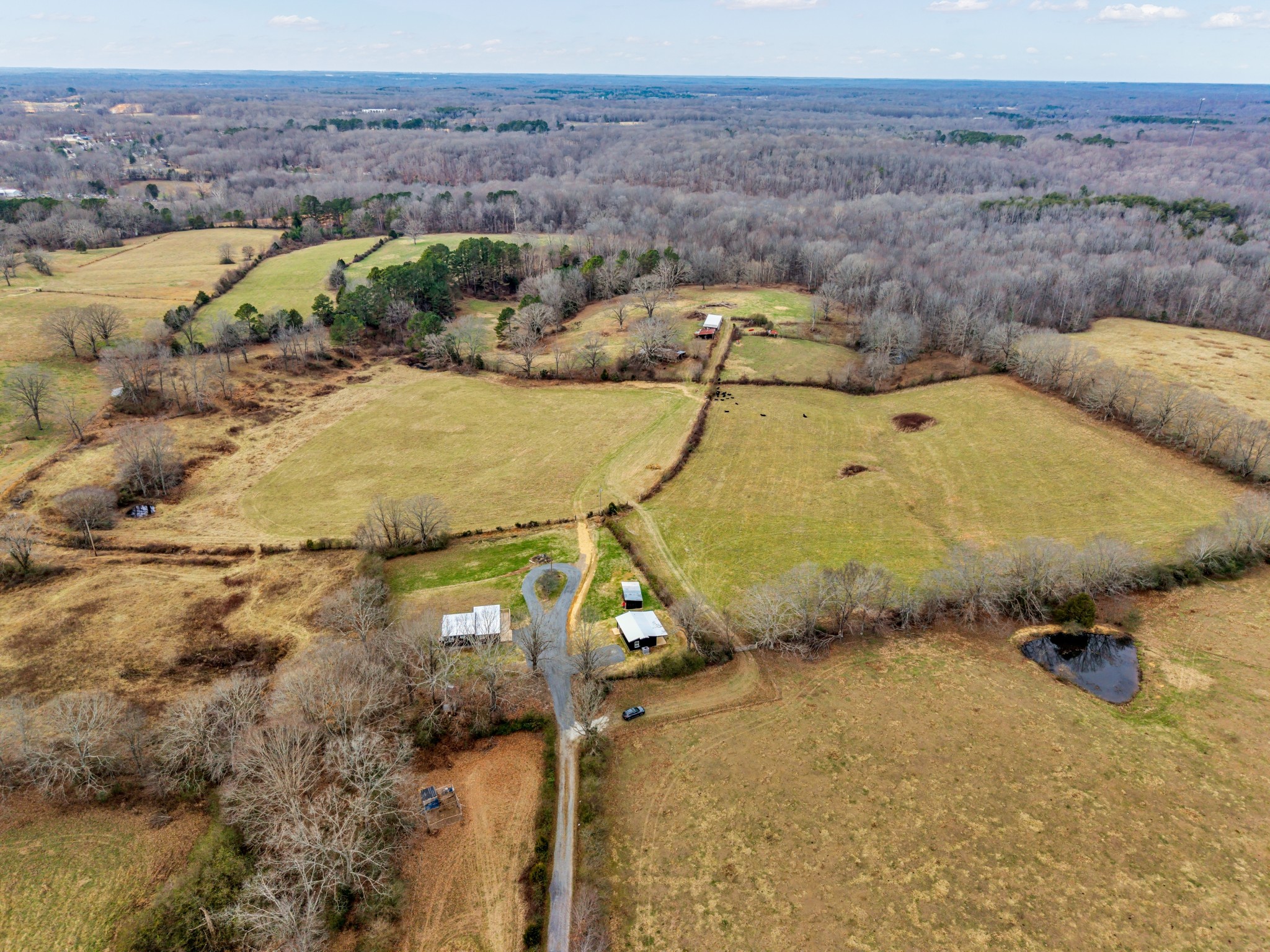 7159 C C C Road Fairview, TN 37062 - Photo 80 of 83 an aerial view of a house with a yard