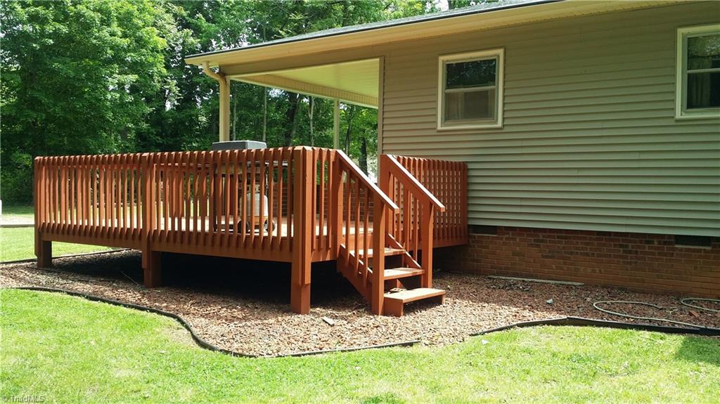 1907 Bethania-Rural Hall Road Winston-Salem, NC 27040 - Photo 3 of 13 Back deck
