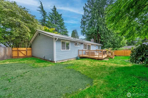 a house with garden in front of it