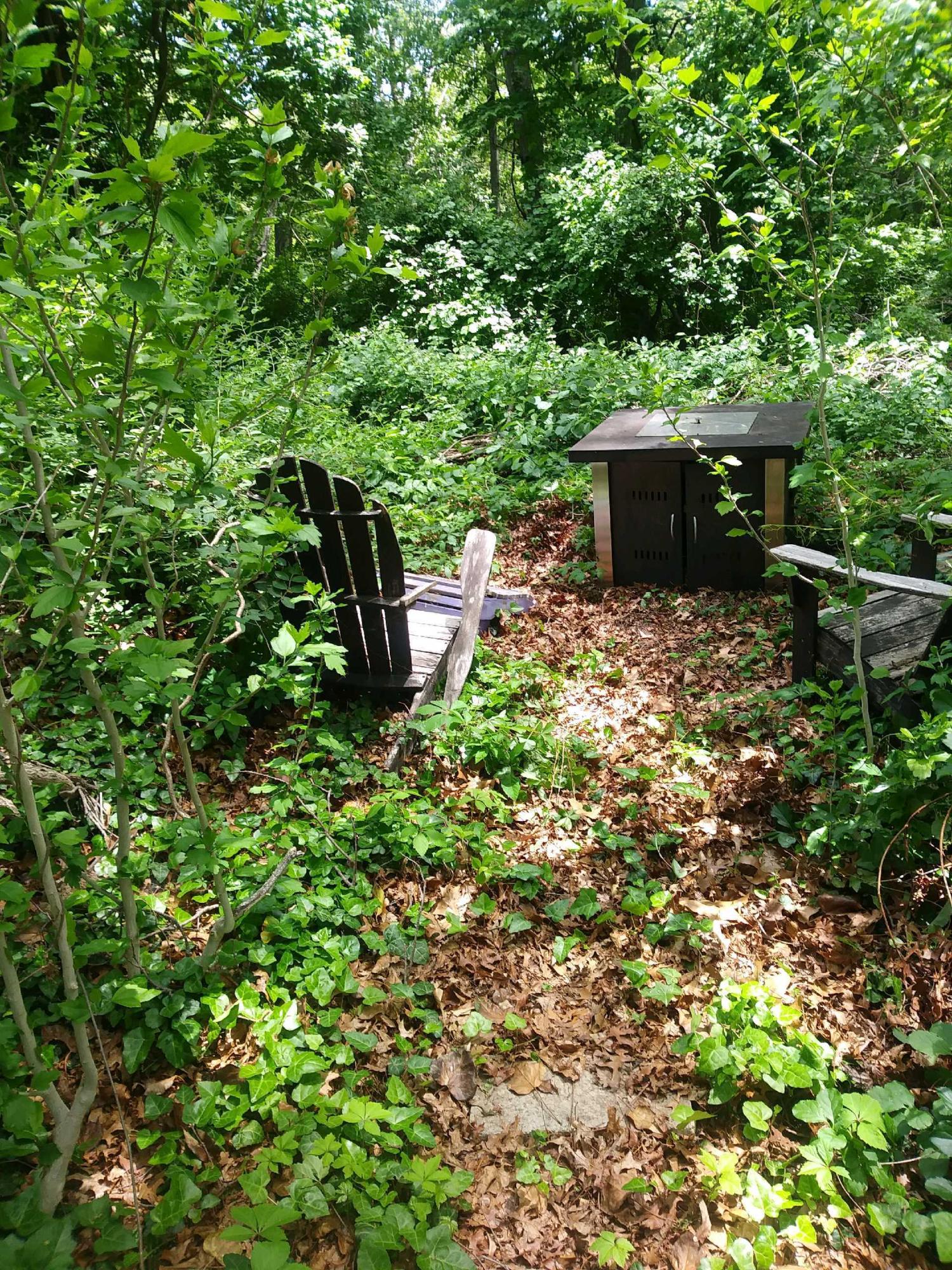 64 Crooked Pond Road Hyannis, MA 02601 - Photo 20 of 21 a view of a backyard with sitting area